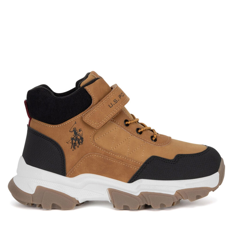 Зимни обувки U.S. Polo Assn. KASPER001K/DY1 Кафяв цвят на ниска цена