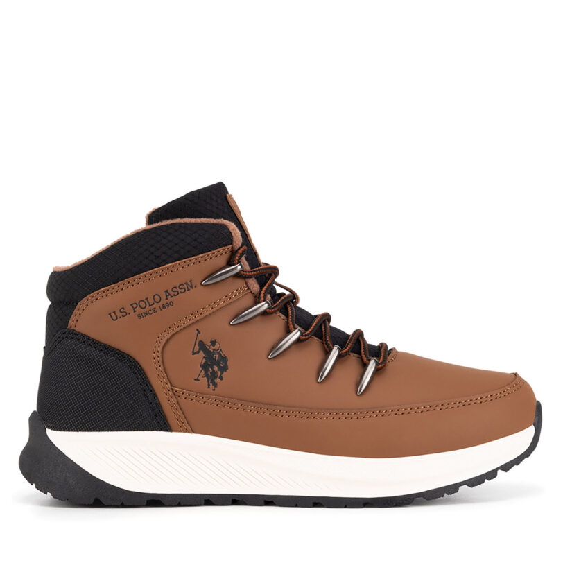 Зимни обувки U.S. Polo Assn. LUKAS001K/DYT1 Кафяв цвят на ниска цена