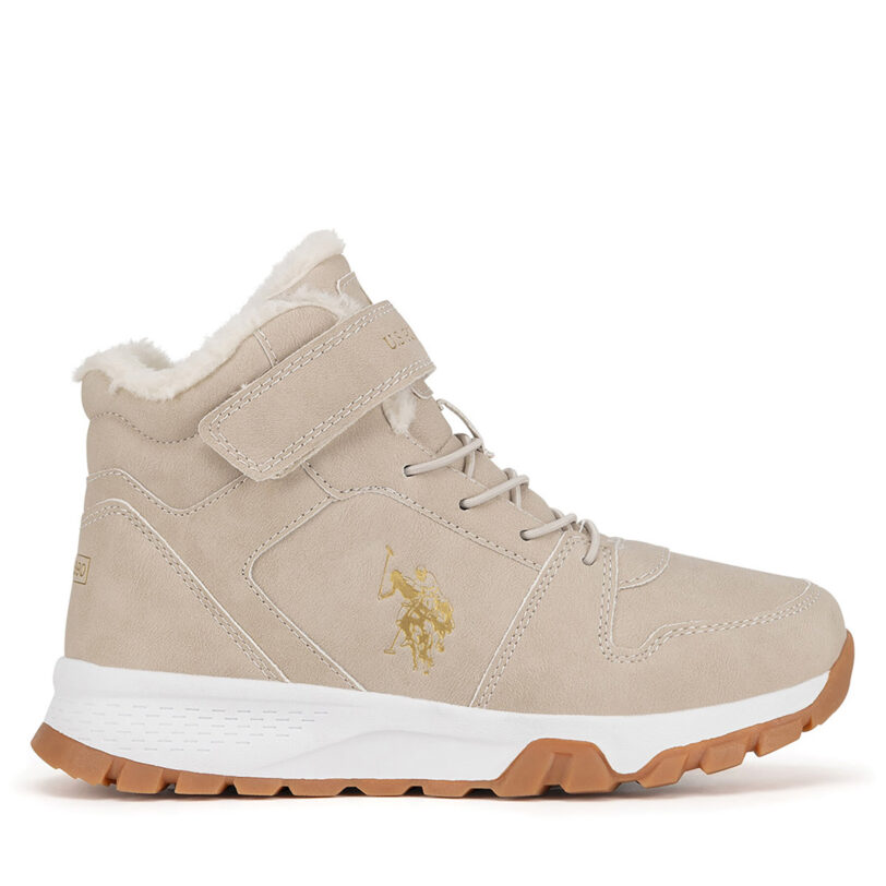 Зимни обувки U.S. Polo Assn. MELITA001K/DY1 Бежов цвят на ниска цена