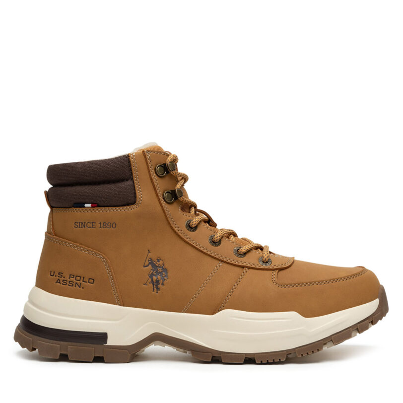 Зимни обувки U.S. Polo Assn. OSCAR001M/DYT1 Кафяв цвят на ниска цена
