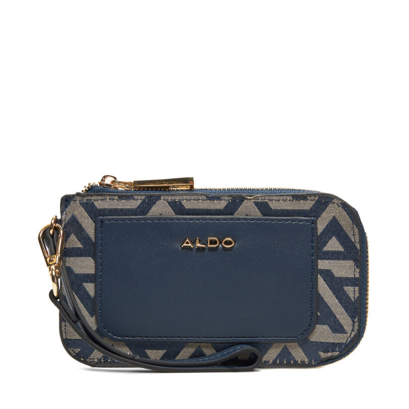 Калъф за кредитни карти Aldo Lineatus 13989390 Тъмносин цвят на ниска цена