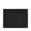 Калъф за кредитни карти Armani Exchange 958053 3F892 00020 Черен цвят на ниска цена
