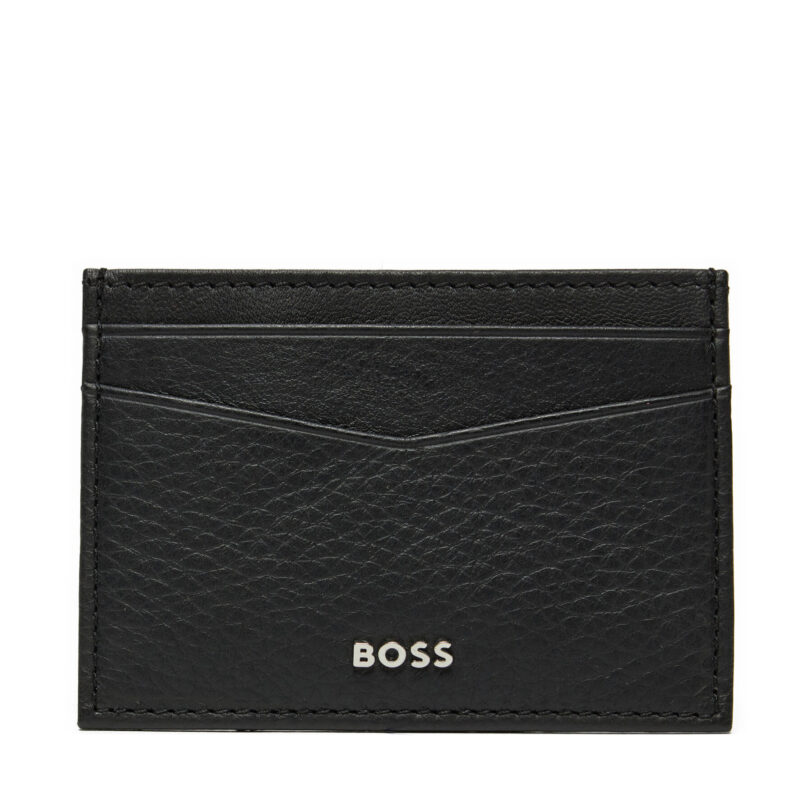 Калъф за кредитни карти Boss 50529503 Черен цвят на ниска цена