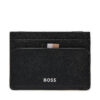 Калъф за кредитни карти Boss Zair M Card Holder 50517065 Черен цвят на ниска цена
