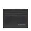 Калъф за кредитни карти Calvin Klein Ck Smooth Cardholder LV04D1104G Черен цвят на ниска цена
