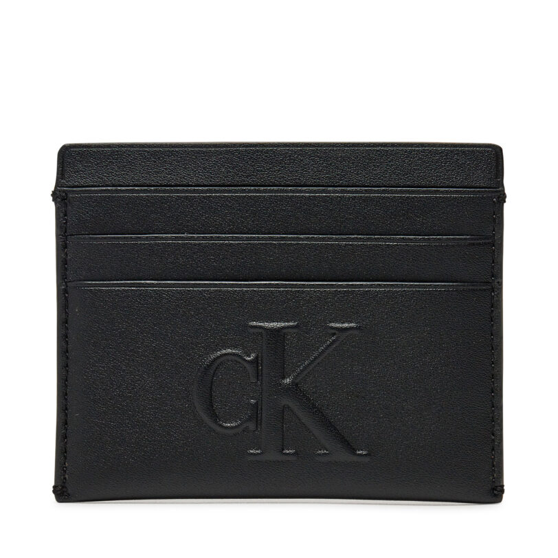 Калъф за кредитни карти Calvin Klein Jeans LV04K1026G Черен цвят на ниска цена