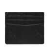 Калъф за кредитни карти Calvin Klein Jeans Logo Print Cardcase 6Cc K50K511817 Черен цвят на ниска цена
