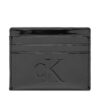 Калъф за кредитни карти Calvin Klein Jeans Sculpted Cardcase6cc Im K60K613126 Черен цвят на ниска цена