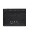 Калъф за кредитни карти Guess Fidenza Slg SMFIDA LEA25 Черен цвят на ниска цена
