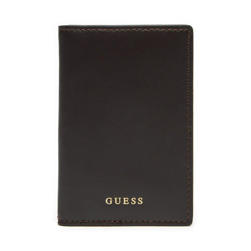 Калъф за кредитни карти Guess RW1654 P4301 Кафяв цвят на ниска цена