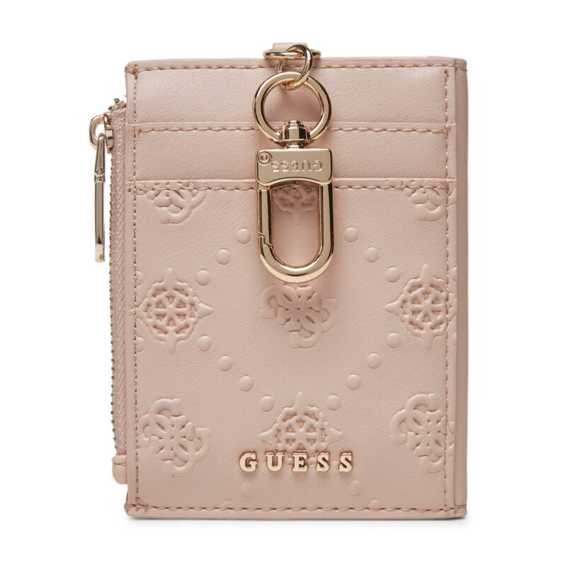 Калъф за кредитни карти Guess RW7541 P5301 Розов цвят на ниска цена