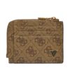 Калъф за кредитни карти Guess SMVELE LEA75 Бежов цвят на ниска цена