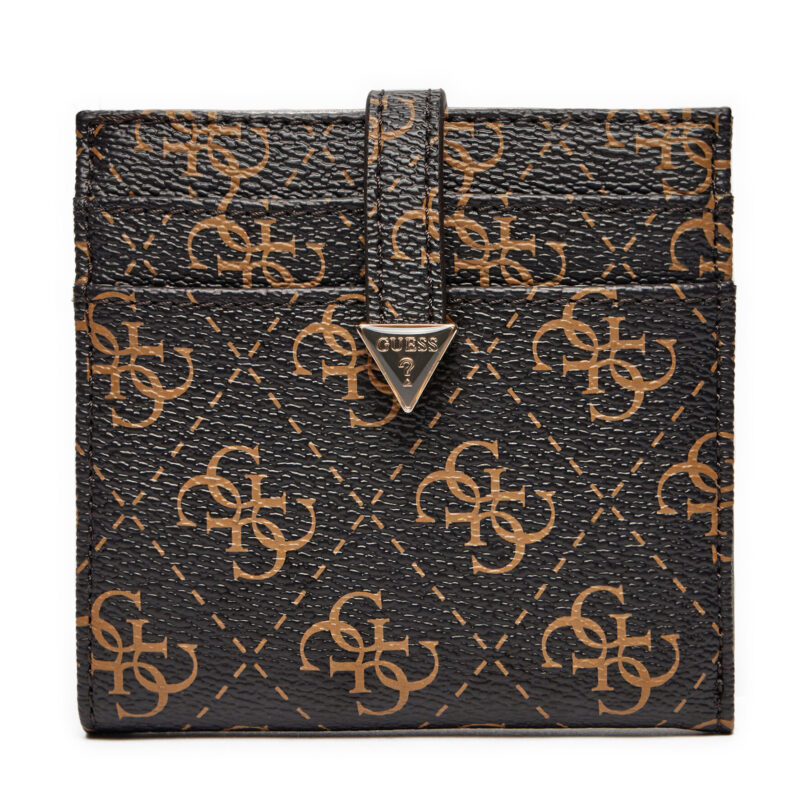 Калъф за кредитни карти Guess SWQG95 10152 Кафяв цвят на ниска цена