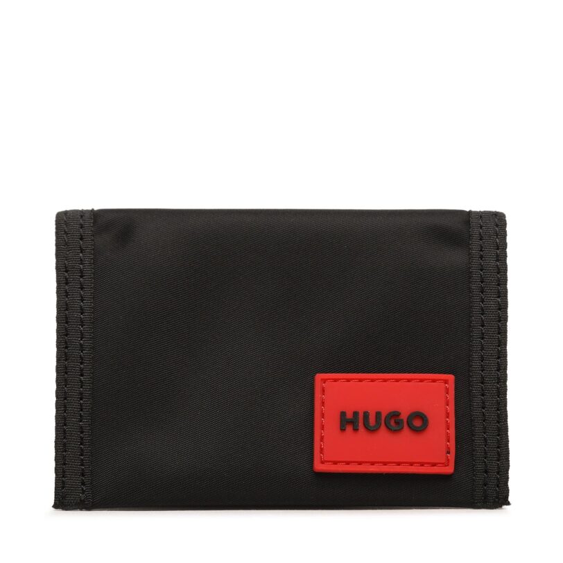 Калъф за кредитни карти Hugo Ethon 2.0 50497904 Черен цвят на ниска цена