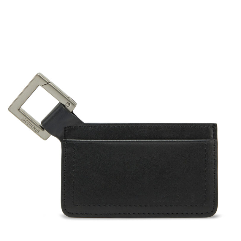 Калъф за кредитни карти JACQUEMUS 24E245SL125 Черен цвят на ниска цена