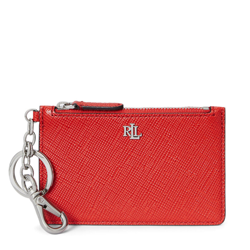 Калъф за кредитни карти LAUREN RALPH LAUREN 432966789006 Червен цвят на ниска цена