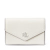 Калъф за кредитни карти LAUREN RALPH LAUREN 432967060001 Бял цвят на ниска цена