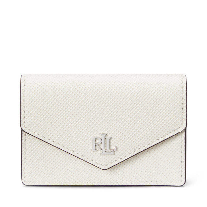 Калъф за кредитни карти LAUREN RALPH LAUREN 432967060001 Бял цвят на ниска цена