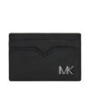Калъф за кредитни карти MICHAEL Michael Kors Edisson 39S5LEDD0L Черен цвят на ниска цена