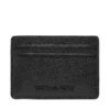 Калъф за кредитни карти MICHAEL Michael Kors Jet Set 32T5TJ6D1L Черен цвят на ниска цена