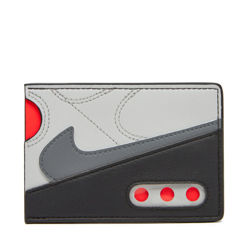 Калъф за кредитни карти Nike Air Max 90 Card Wallet NI-N.100.9740 Сив цвят на ниска цена