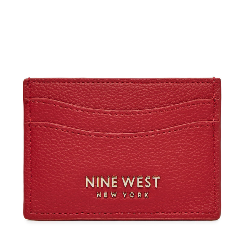 Калъф за кредитни карти Nine West NW-W1-003-SS25 Червен цвят на ниска цена