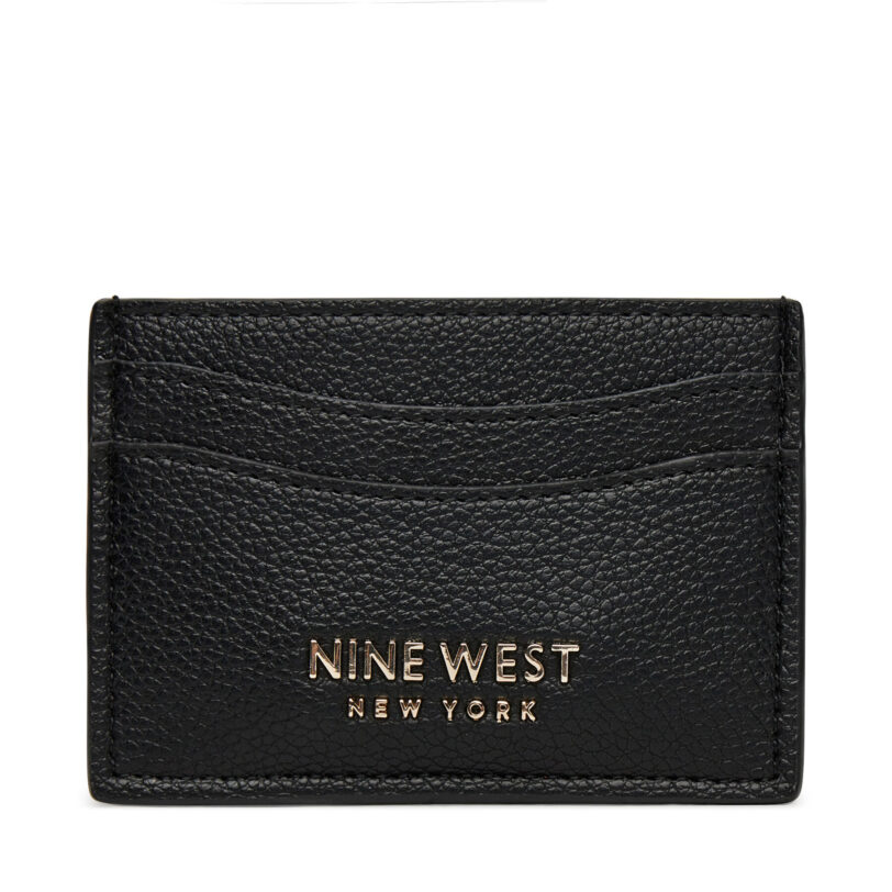 Калъф за кредитни карти Nine West NW-W1-003-SS25 Черен цвят на ниска цена