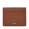 Калъф за кредитни карти PINKO Card Holder Simply AI 25-26 PCPL 103762 A29Q Кафяв цвят на ниска цена