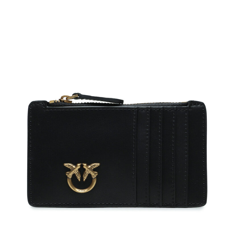 Калъф за кредитни карти Pinko Aircone Cardholder AI 23-24 PCPL 100251 A0F1 Черен цвят на ниска цена