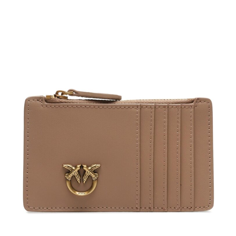 Калъф за кредитни карти Pinko Airone Cardholder AI 23-24 100251 A0F1 Бежов цвят на ниска цена