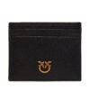 Калъф за кредитни карти Pinko Card Holder Simply AI 24-25 PCPL 103762 A0F1 Черен цвят на ниска цена