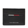 Калъф за кредитни карти Tommy Hilfiger Central Cc Holder AM0AM13512 Черен цвят на ниска цена
