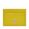 Калъф за кредитни карти Tommy Hilfiger Th Central Cc And Coin Жълт цвят на ниска цена