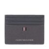 Калъф за кредитни карти Tommy Hilfiger Th Central Cc Holder AM0AM11858 Сив цвят на ниска цена