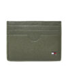 Калъф за кредитни карти Tommy Hilfiger Th Flag Cc Holder AM0AM13517 Зелен цвят на ниска цена
