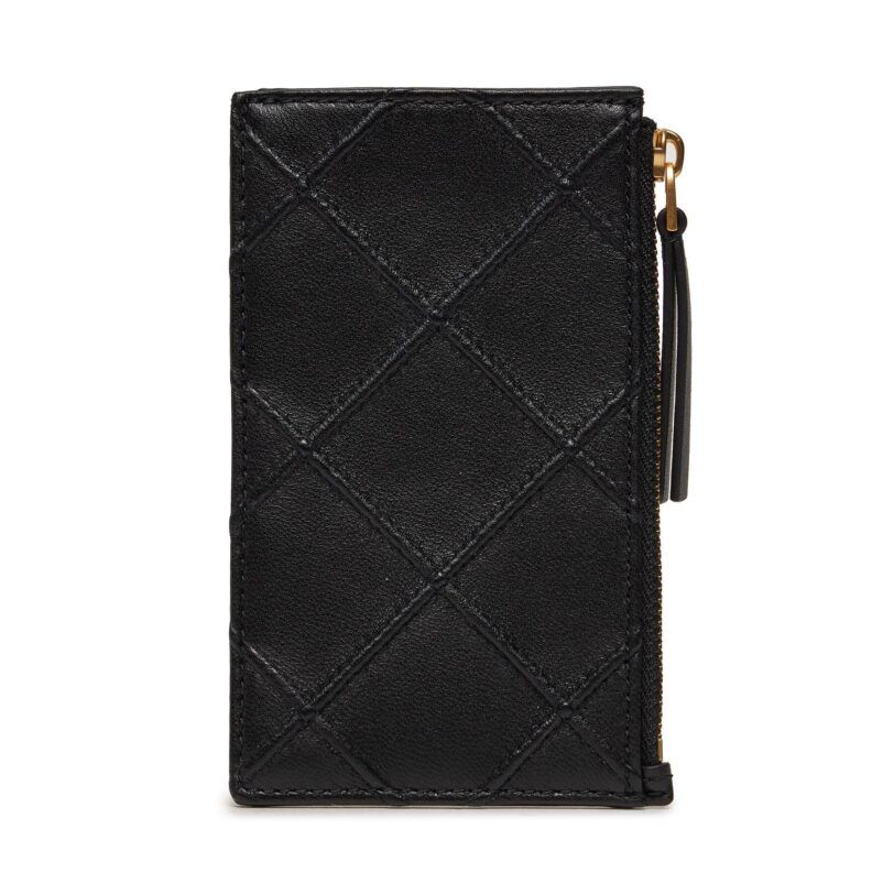Калъф за кредитни карти Tory Burch 152602 Черен цвят на ниска цена