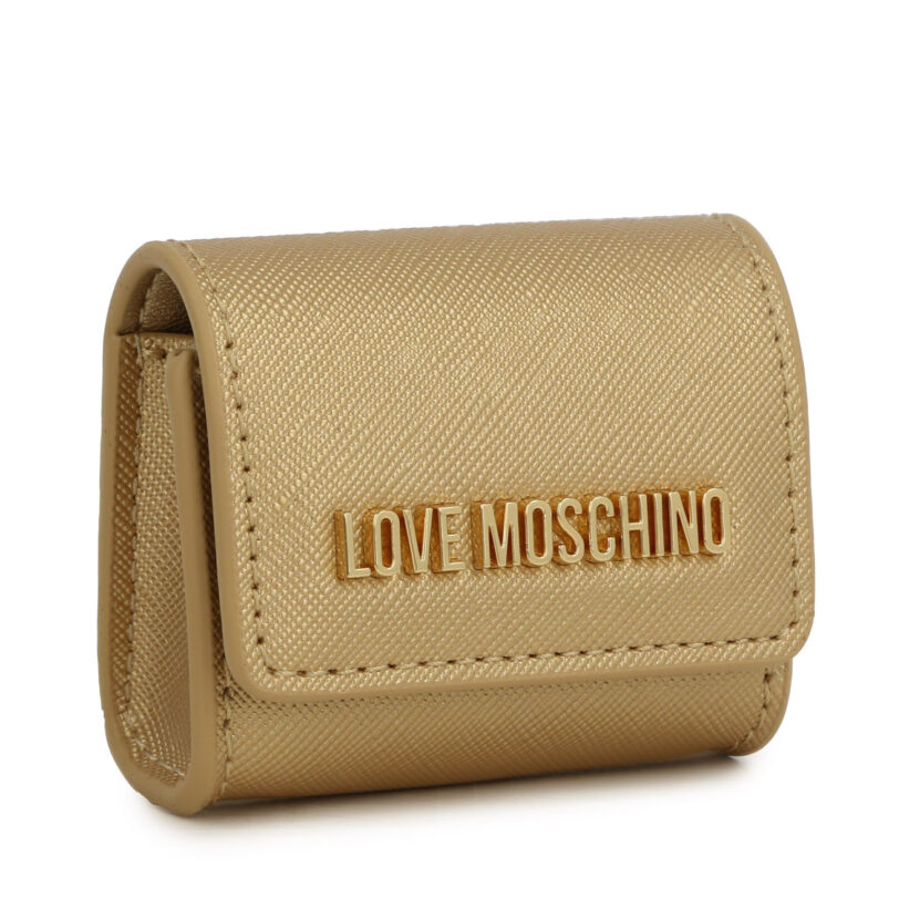 Калъф за слушалки LOVE MOSCHINO JC6451PP4IK2390A Златист цвят на ниска цена