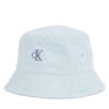 Капела Calvin Klein Embro Monogram Denim Bucket Hat LV04K5021G Светлосиньо цвят на ниска цена