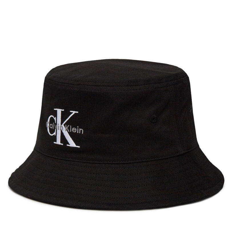 Капела Calvin Klein Jeans Monologo LV04K5017G Черен цвят на ниска цена
