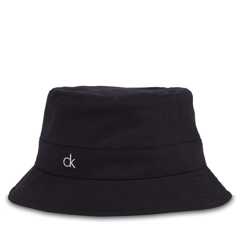Капела Calvin Klein Monogram Bucket K60K612913 Черен цвят на ниска цена