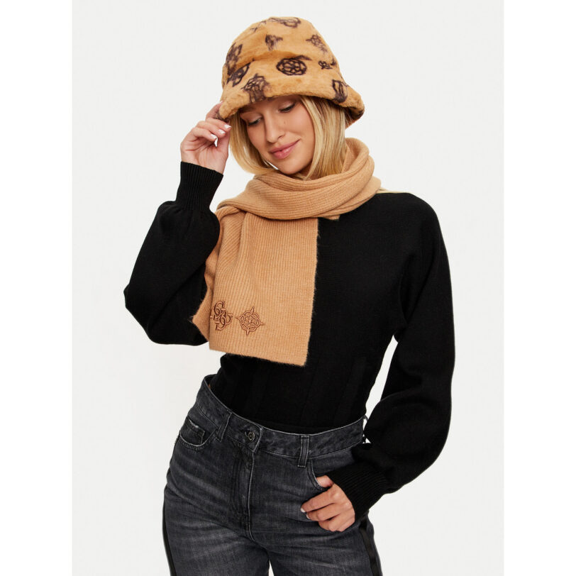 Капела Guess AW5181 POL01 Кафяв цвят на ниска цена