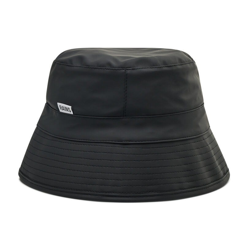 Капела Rains Bucket Hat 20010 Черен цвят на ниска цена