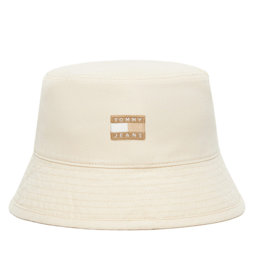 Капела Tommy Hilfiger Heritage Bucket AW0AW17581 Бежов цвят на ниска цена