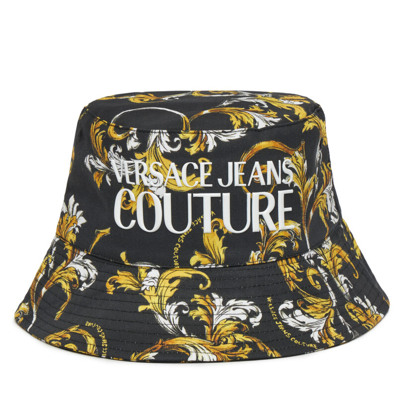 Капела Versace Jeans Couture 78VAZK06 Черен цвят на ниска цена