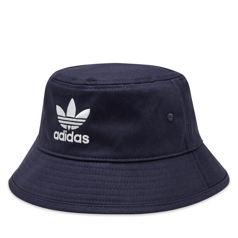 Капела adidas adicolor Trefoil Bucket HD9710 Виолетов цвят на ниска цена