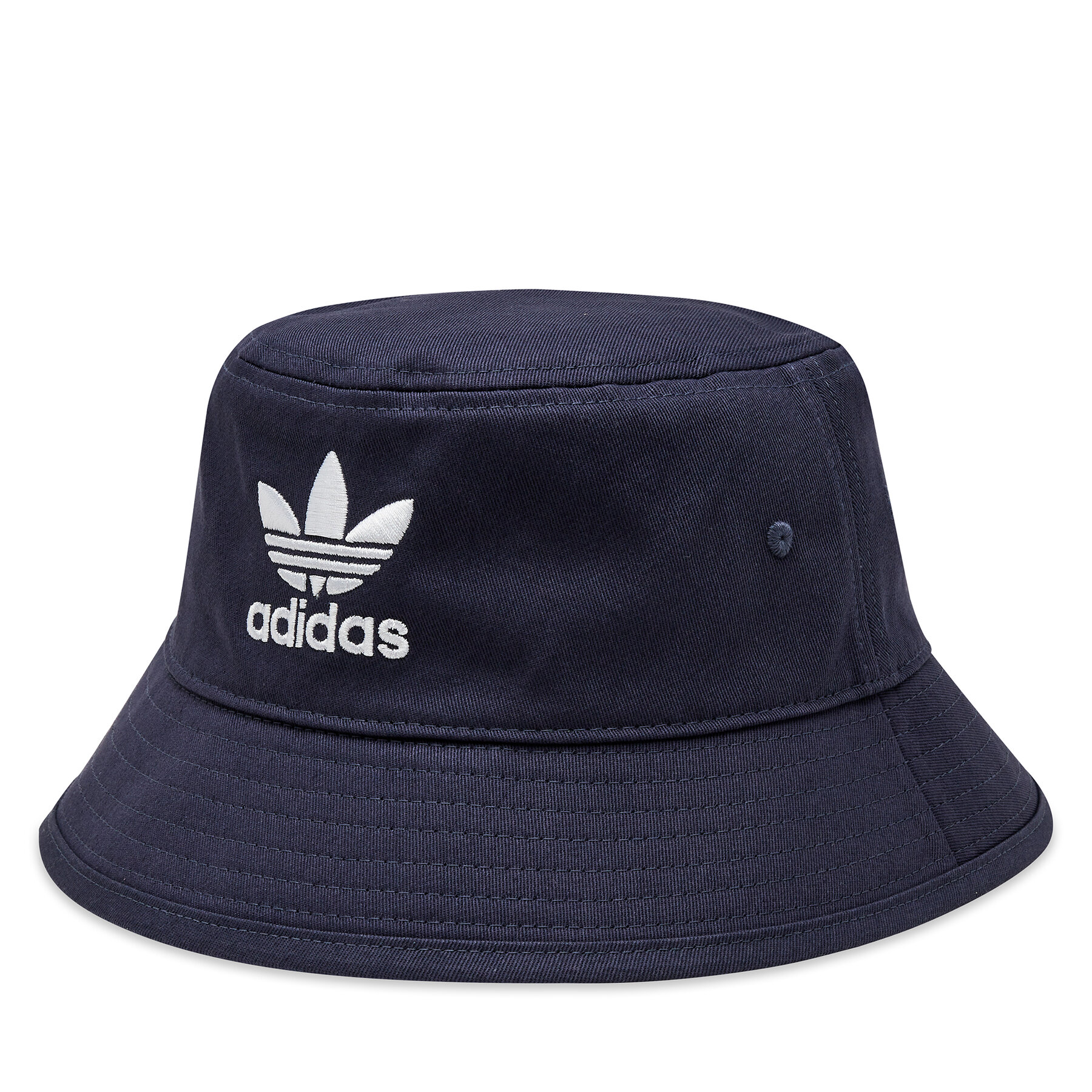 Капела adidas adicolor Trefoil Bucket HD9710 Виолетов цвят на ниска цена