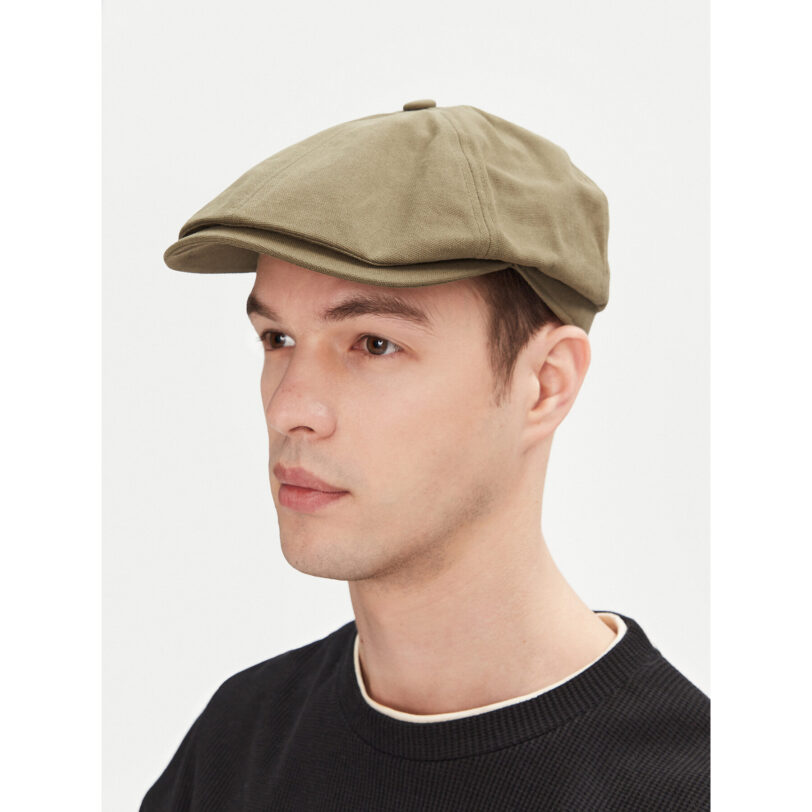 Каскет Barbour Fawdon Bakerboy MHA0890GN54 Зелен цвят на ниска цена