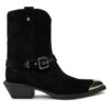 Каубойски обувки PINKO Tex 08 SD0197P002 Черен цвят на ниска цена