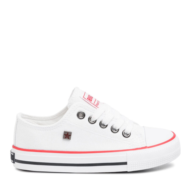Кецове Big Star Shoes FF374200 101 Бял цвят на ниска цена