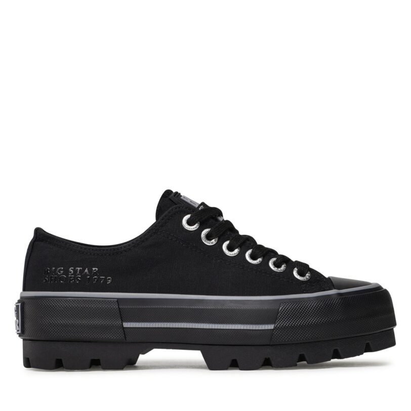 Кецове Big Star Shoes LL274149 Черен цвят на ниска цена